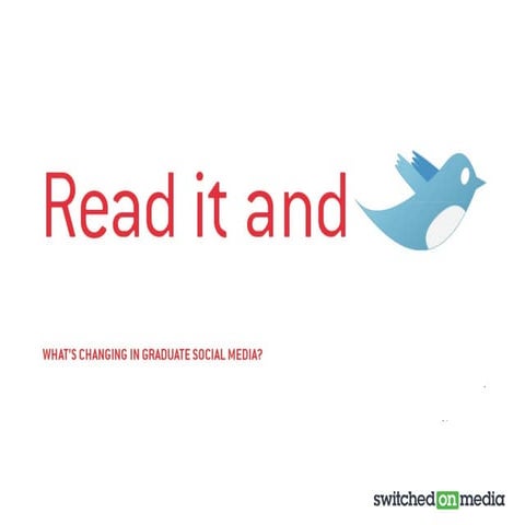 Recruitment: what's changing in graduate social media?