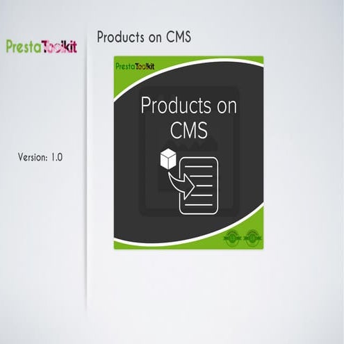 PrestaShop Products On CMS Module