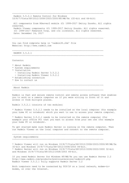 Read me en