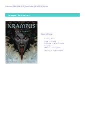 Readpdfebook Krampus The Yule Lord Downloade Book Readpdfebook Krampus The Yule Lord Downloade Book