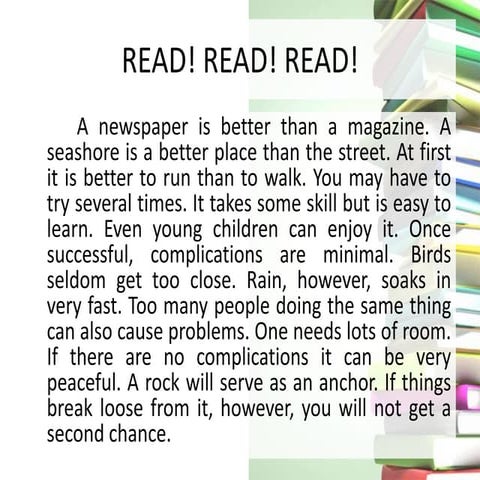 All About Reading