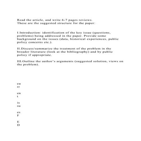 Read the article, and write 6-7 pages reviews.These are the sugg.docx