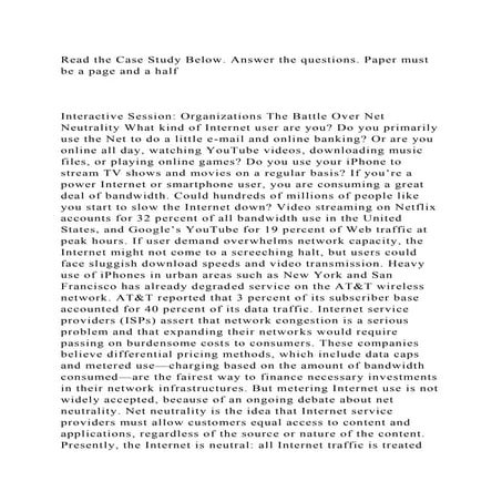 Read the Case Study Below. Answer the questions. Paper must be a pag.docx