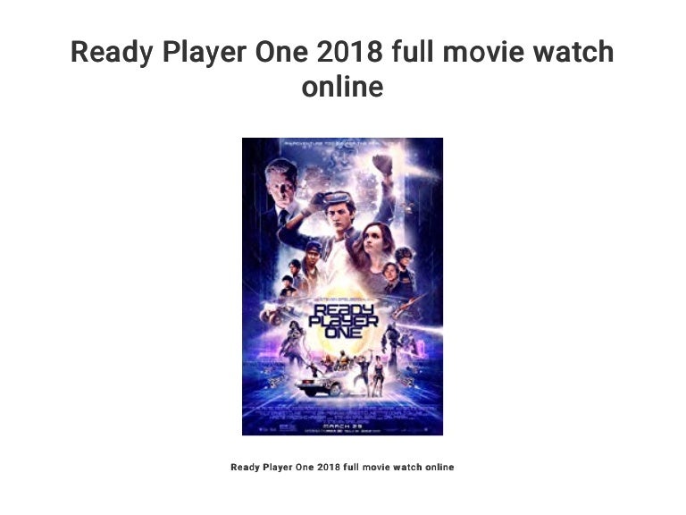 Ready Player One Watch Online