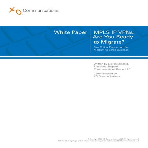 MPLS IP VPNs: Are You Ready to Migrate?