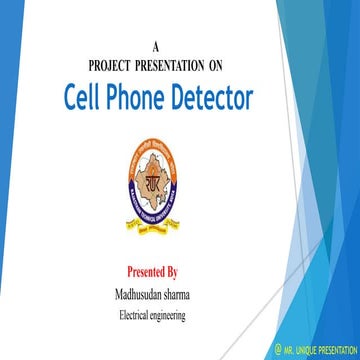 Cell phone detector