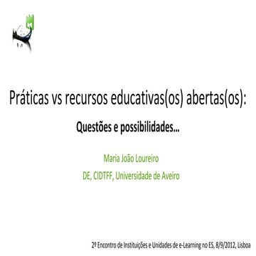 REA_El@ies2012_práticas vs recursos_avaliação