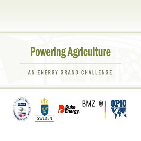 Re&agri 2014   powering agriculture - maria