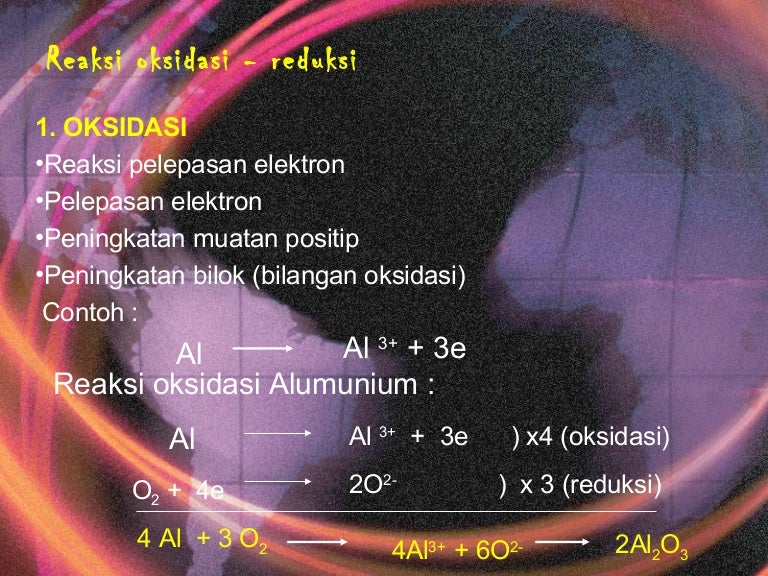 Reaksi Oksidasi Reduksi