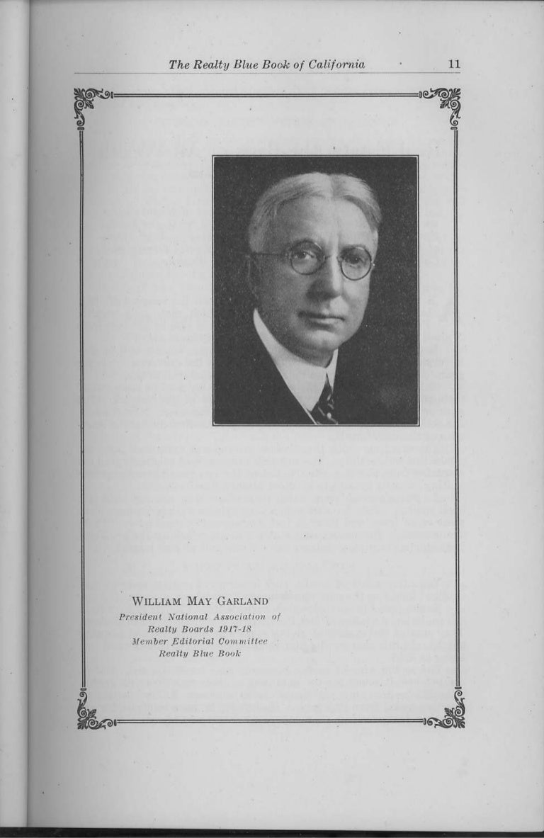 Real Estate The Basis Of All Wealth William May Garland