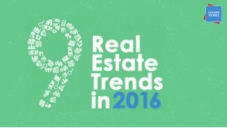 Real Estate Trends in 2016 