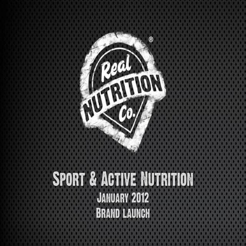 Real  Nutrition  Co  Launch  Consumer