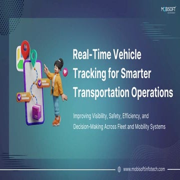 Real-Time Vehicle Tracking for Smarter and More Efficient ...