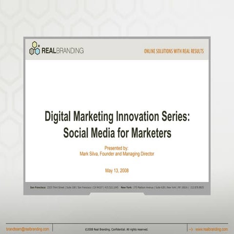 Real Branding Social Media 20080513 Final