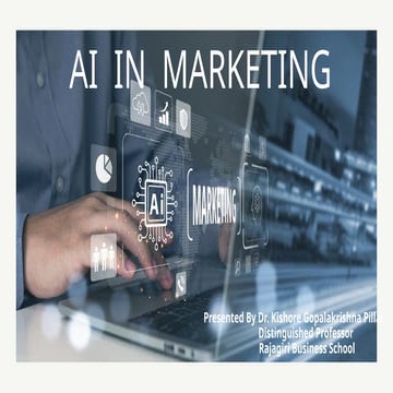 Artificial intelligence in digital marketing | PPTX