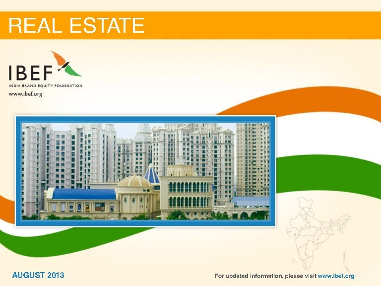 India Real estate Sector Report_August 2013