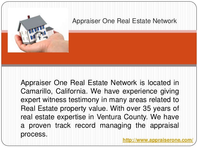 Real Estate Appraiser California