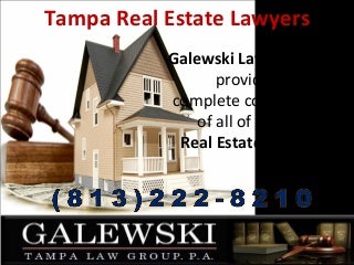 Florida real estate attorney guidance
