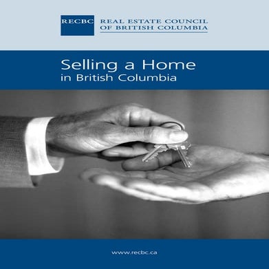 Real estate council of bc guide to selling