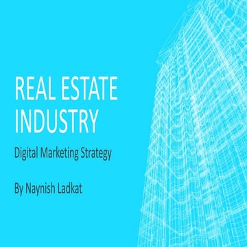Real estate Industry Digital Marketing