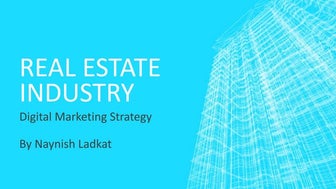 Real estate Industry Digital Marketing