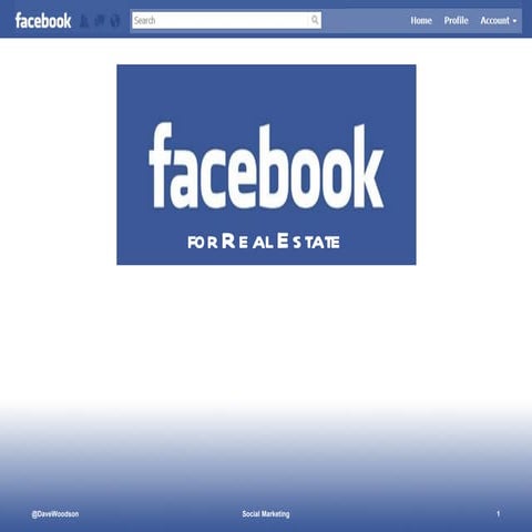 Facebook for Real Estate