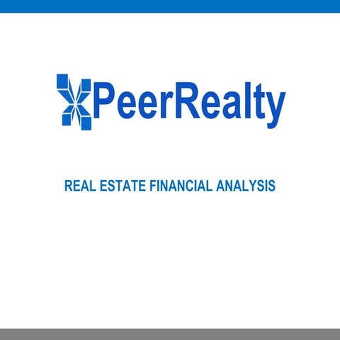 Real Estate Investing 101: Financial Analysis