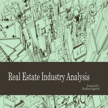 Real estate industry analysis