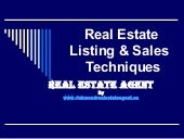 Real Estate Listing And Sales Techn...