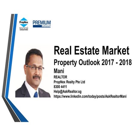 Real Estate Market   Property Outlook 2017 - 2018