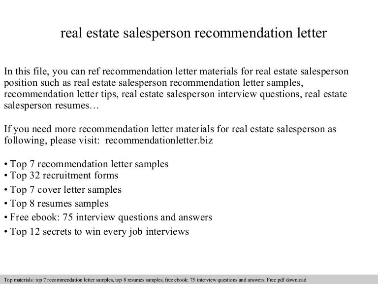 Reference Letter Sample For Sales Manager