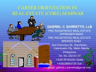 Real estate sales training & seminar