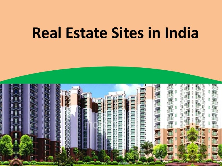 Real estate sites in india