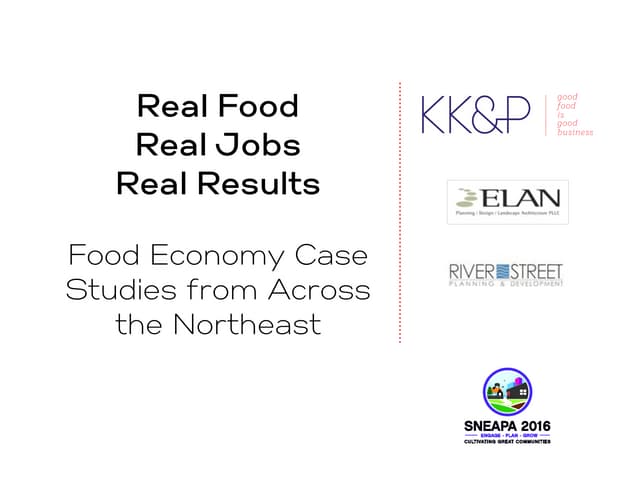 Real food, real jobs, real results