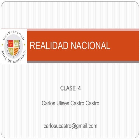 Realidad nacional 4