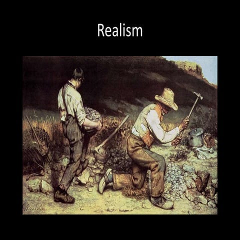 Realisim (class lect) | PPTX