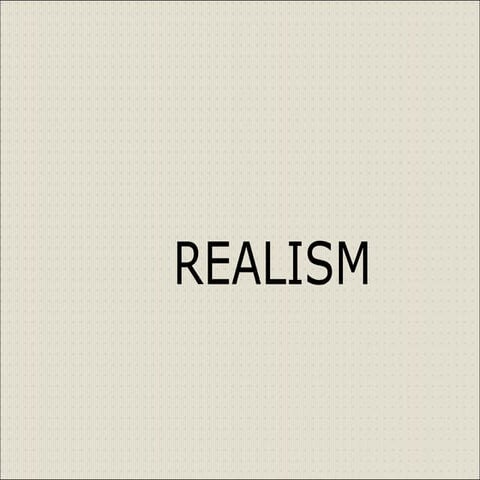 Realism in education