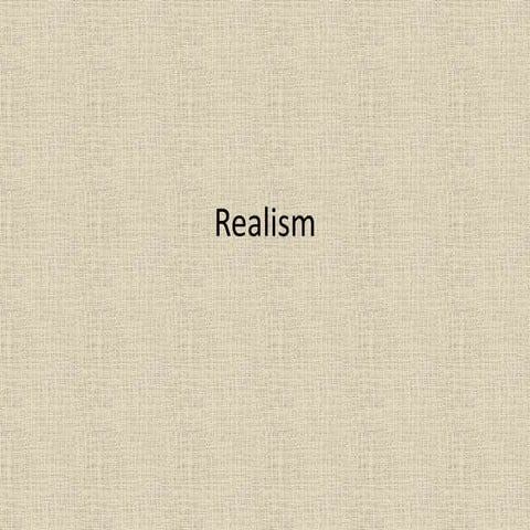 Realism | PPTX