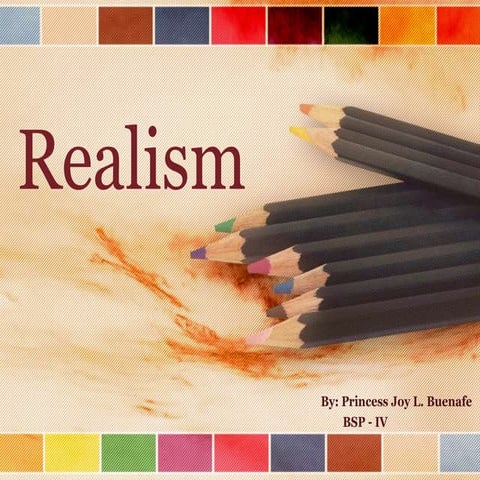 Introduction-to-Realism-Art.pptx for the art | PPTX