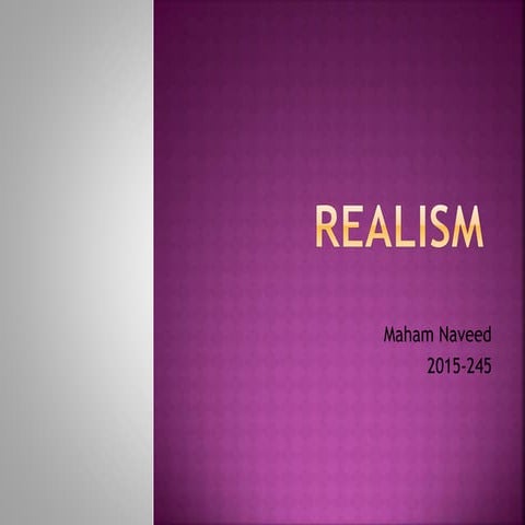 Realism