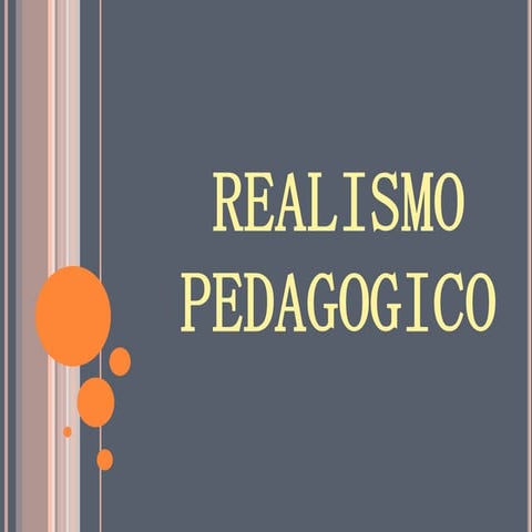 Realismo pedagógico