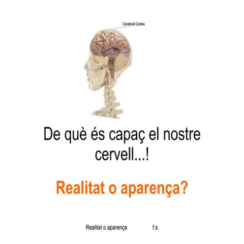 Realitat Aparença