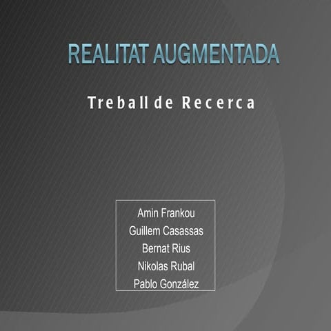 Realitat augmentada   copia