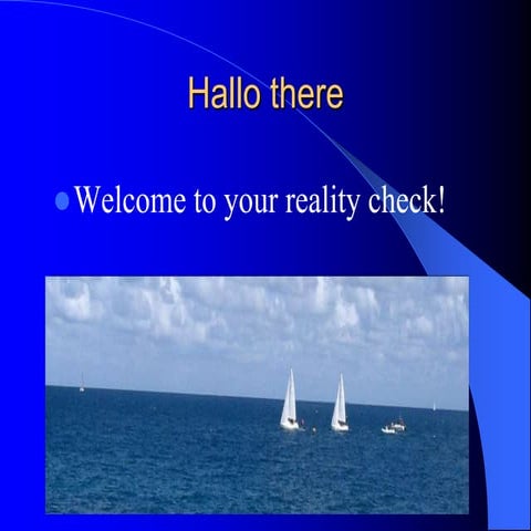Reality Check