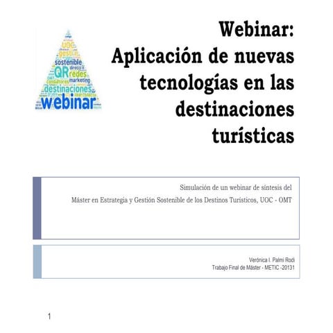 Realización de un webinar