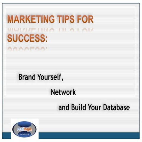 Real logic mktg tips for success 190610