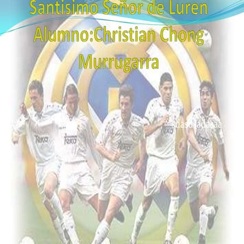 Feliz cumpleaños real madrid! 110 años | PPT