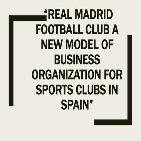 Real madrid football