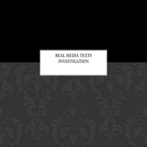 Narrative structures of film trailers | PPTX