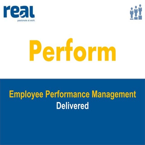 realPerform solution overview